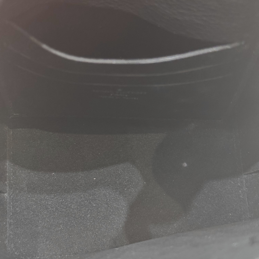 Louis Vuitton Black Nano Lockme Crossbody Bucket Bag