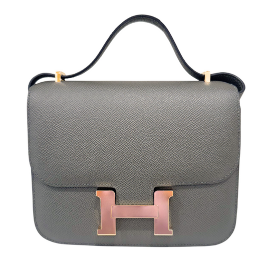 Hermès Constance Very Olive Epsom 18CM Gold HW