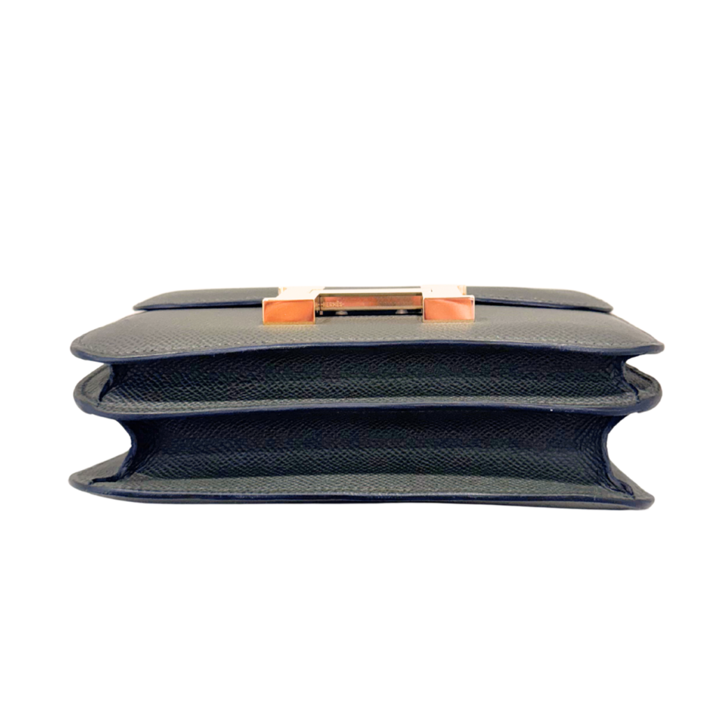 Hermès Constance Very Olive Epsom 18CM Gold HW