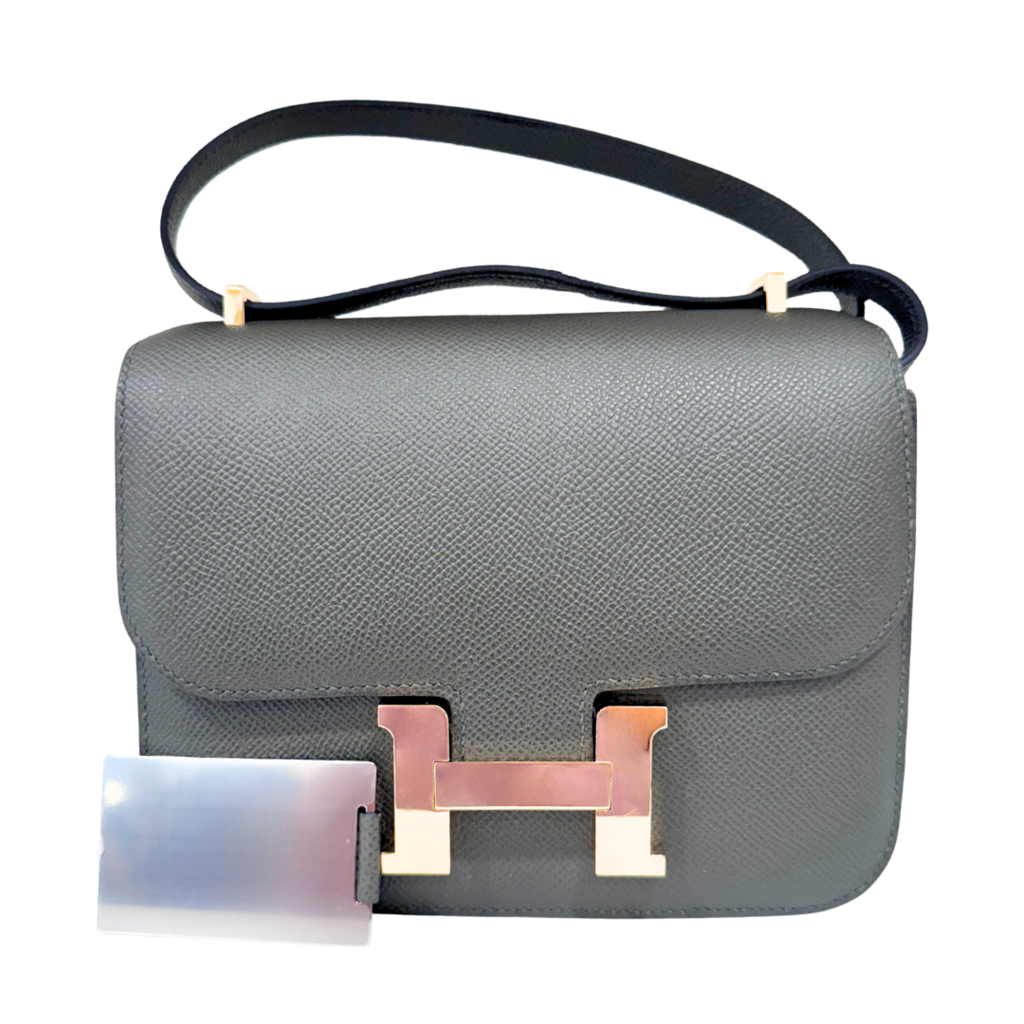 Hermès Constance Very Olive Epsom 18CM Gold HW