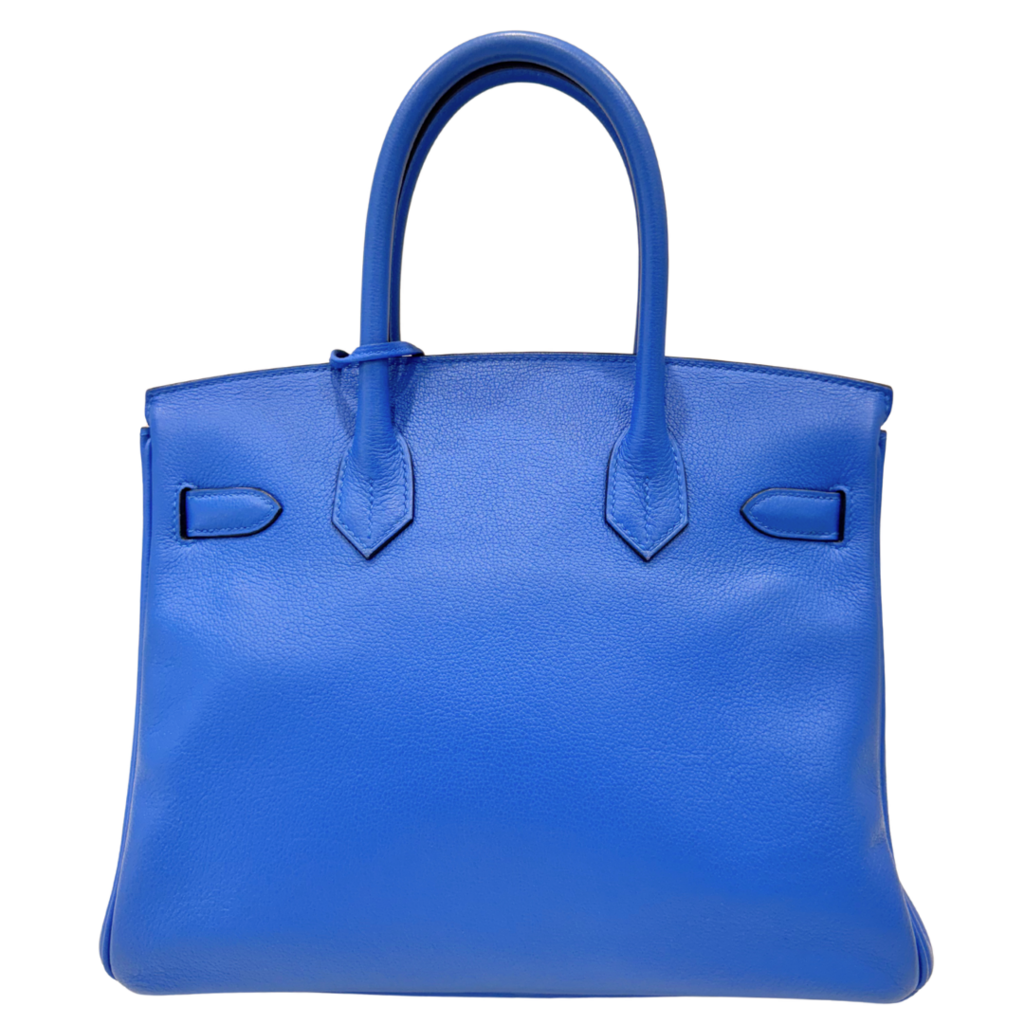 Hermès Birkin Deep Blue TN Leather 30CM Gold HW (2019)
