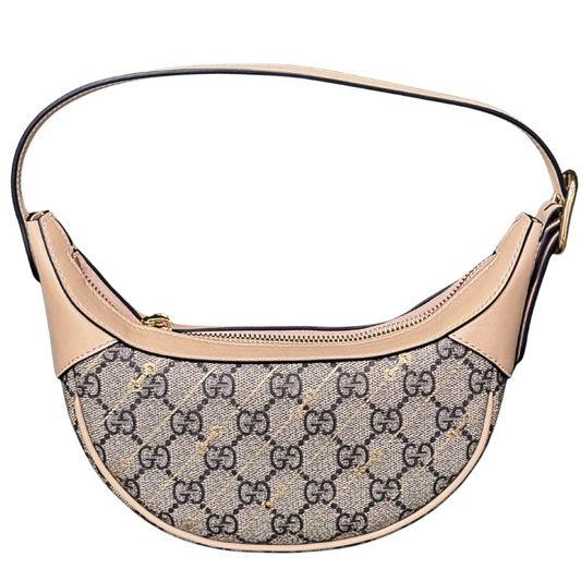 Gucci Beige Mini Ophidia Hobo Bag
