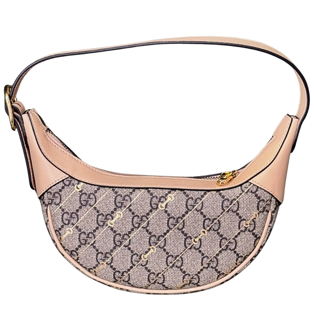 Gucci Beige Mini Ophidia Hobo Bag
