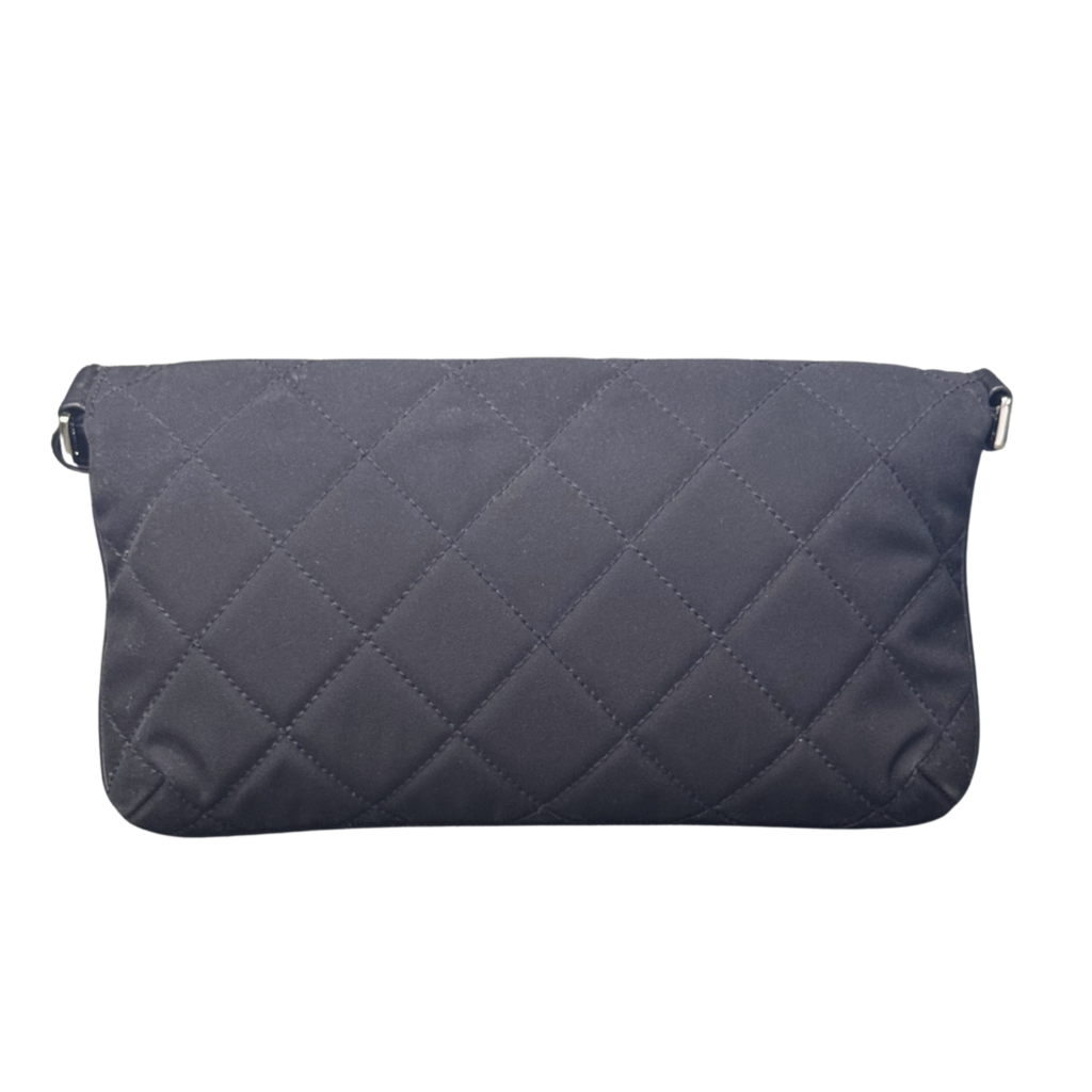 Chanel Black Nylon Reissue Flap Bag