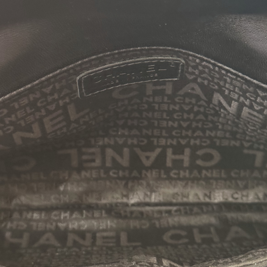 Chanel Black Nylon Reissue Flap Bag