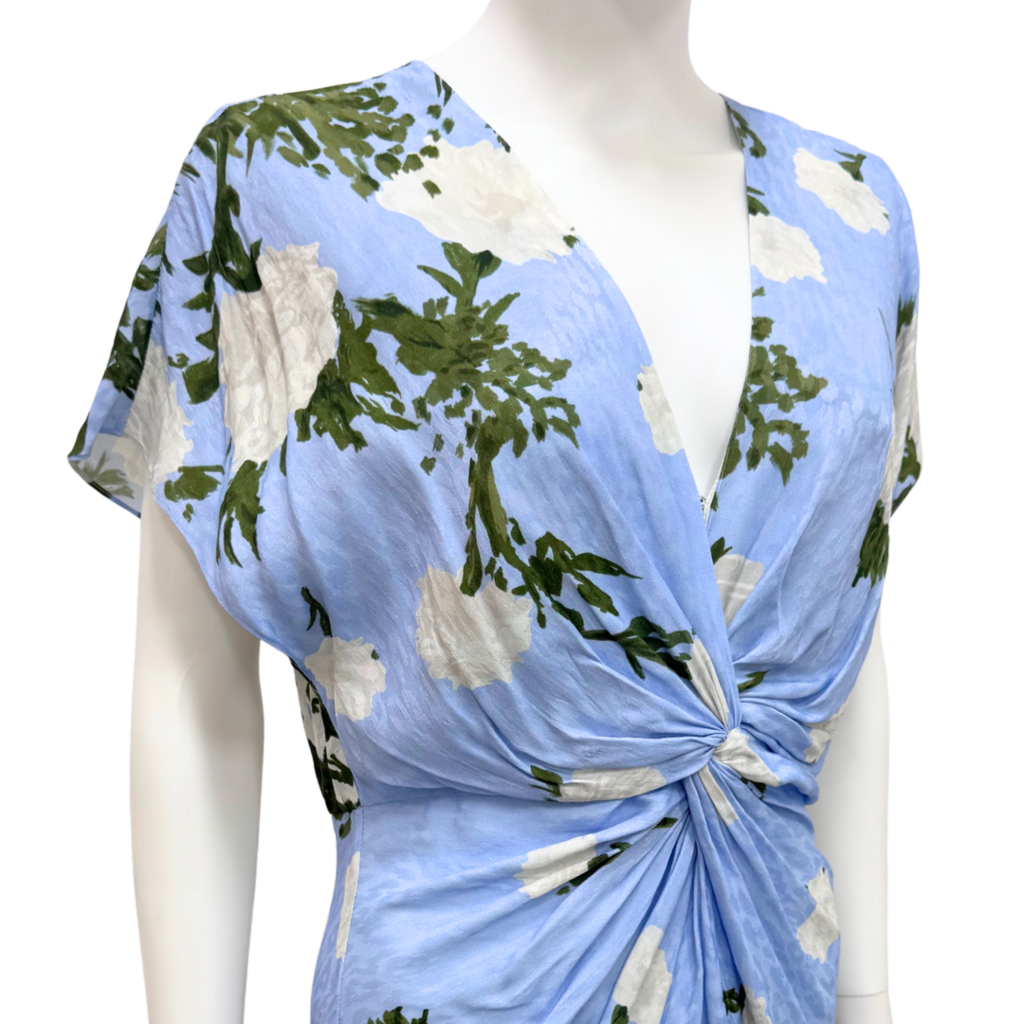 Prabal Gurung Blue & White Floral Dress, 8