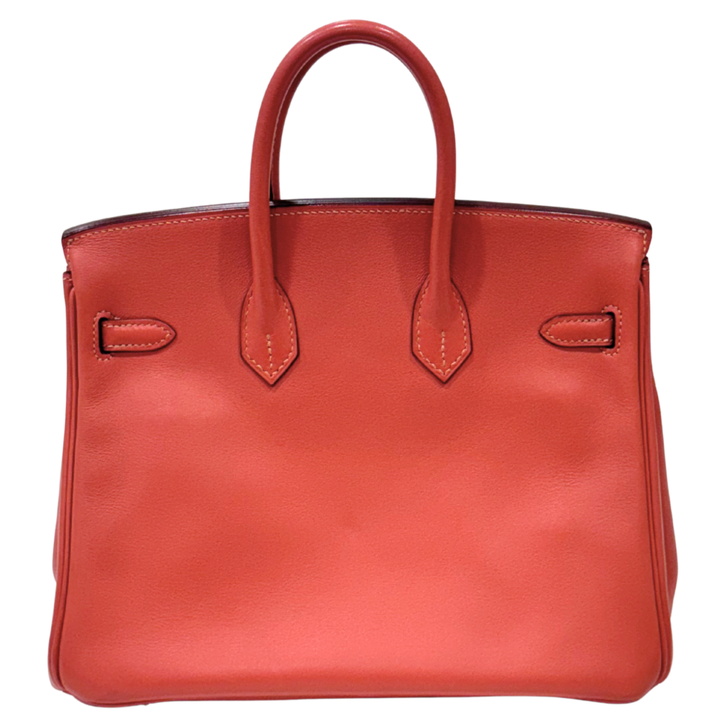 Hermès Birkin Rose Swift 25CM Palladium HW (2008)