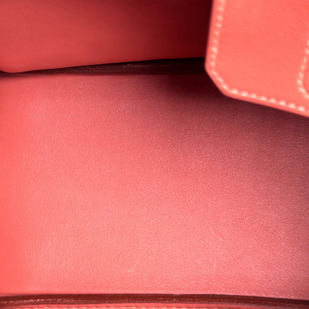 Hermès Birkin Rose Swift 25CM Palladium HW (2008)