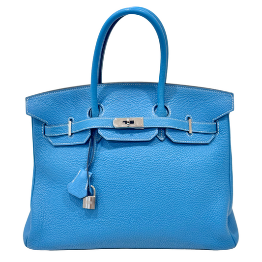 Hermès Birkin Blue Jean Togo 35CM Palladium HW (2005)