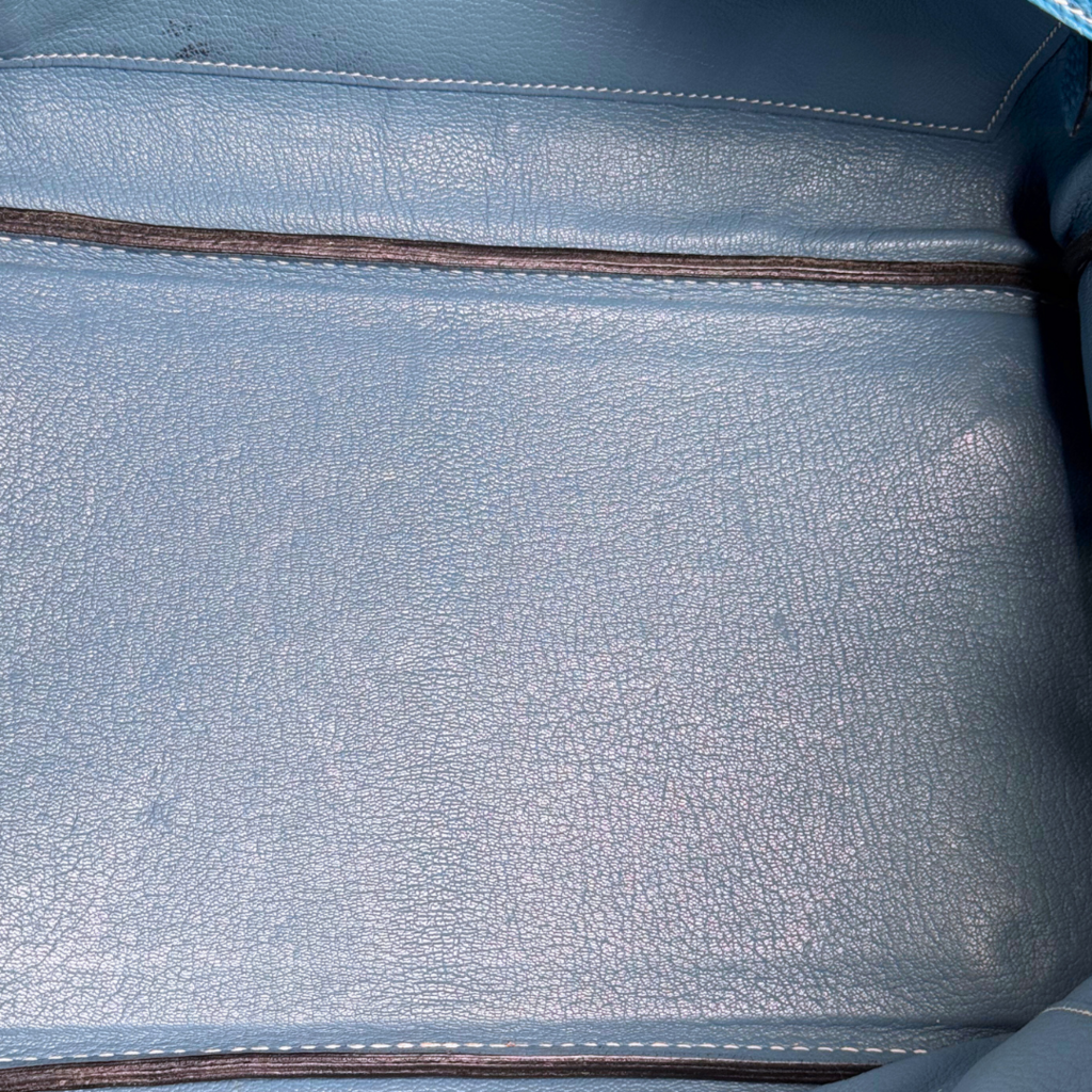 Hermès Birkin Blue Jean Togo 35CM Palladium HW (2005)
