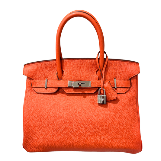 Hermès Birkin Orange Togo 30CM Palladium HW (2015)