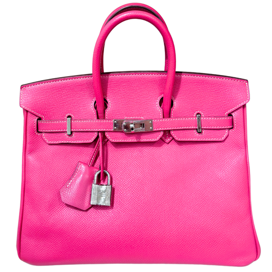 Hermès Birkin Pink Epsom 25CM Gold HW (2017)