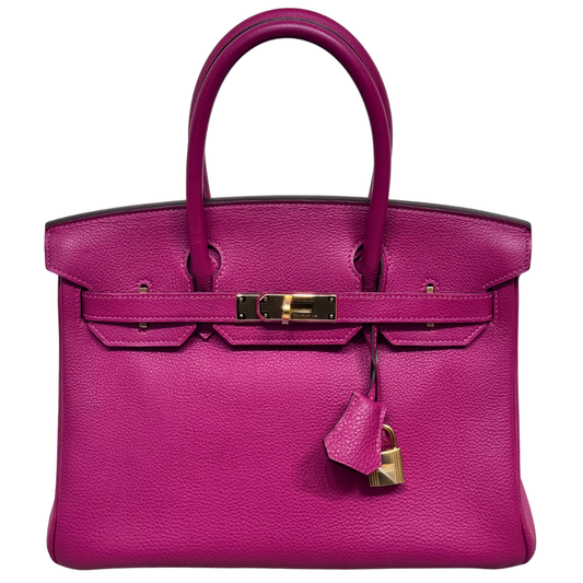 Hermès Birkin Tosca Togo 30CM Gold HW (2011)