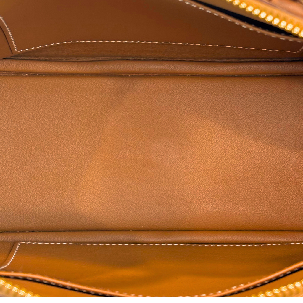 Hermès Bolide Gold Chevre 25CM Gold HW