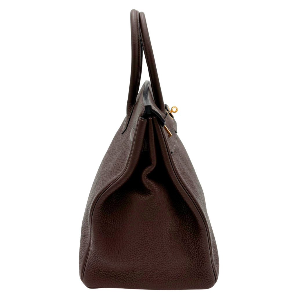 Hermès Birkin Brown Togo 35CM Gold HW (2012)