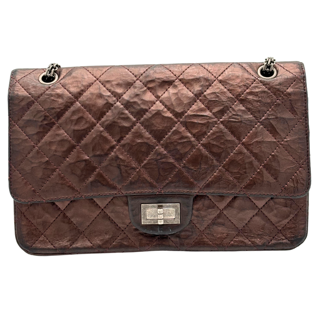 Chanel Metallic Brown 2.55 Reissue Double Flap (2013-2014)