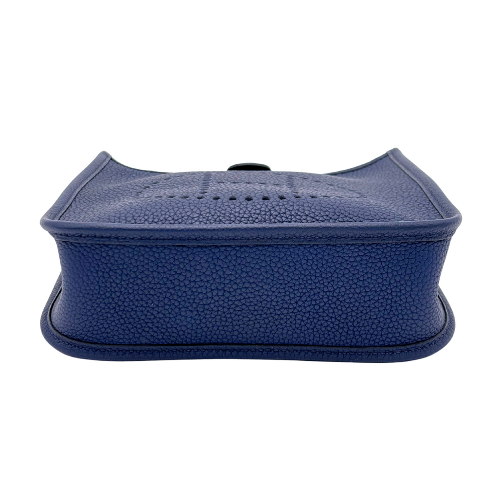 Hermès Evelyne Navy Clemence TPM Gold HW