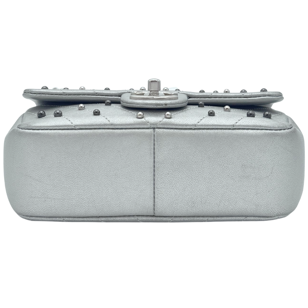 Chanel Silver CC Stud Wars Flap Bag (2017-2018)