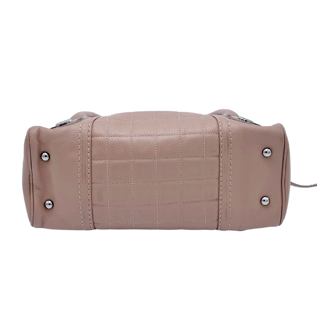 Chanel Brown Leather Dome Boston Bag (2004-2005)