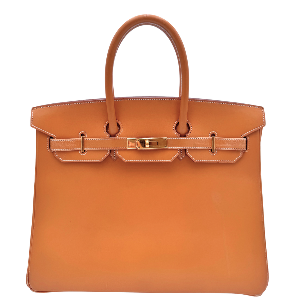 Hermès Birkin Natural Gold 35CM Gold HW (2004)