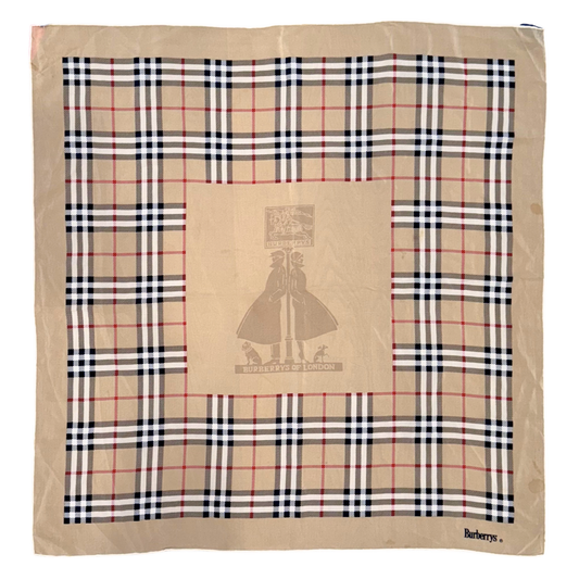 Burberry Knights Scarf (AS IS)