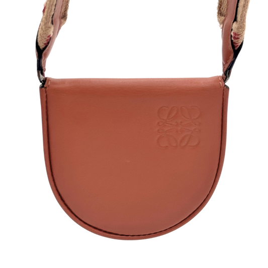 Loewe Brown Paula Pouch Mini Crossbody