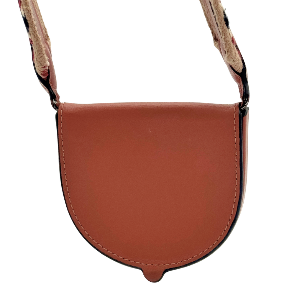Loewe Brown Paula Pouch Mini Crossbody