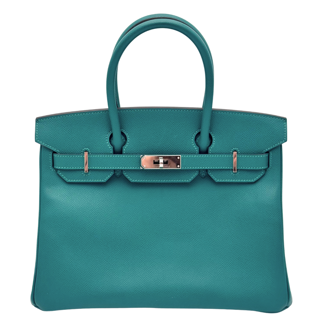 Hermès Birkin Malachite Epsom 30CM Palladium HW (2013)