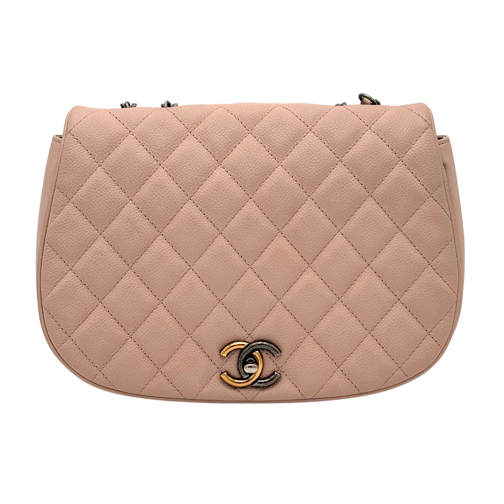 Chanel Pink Casual Pocket Messenger Bag (2017)