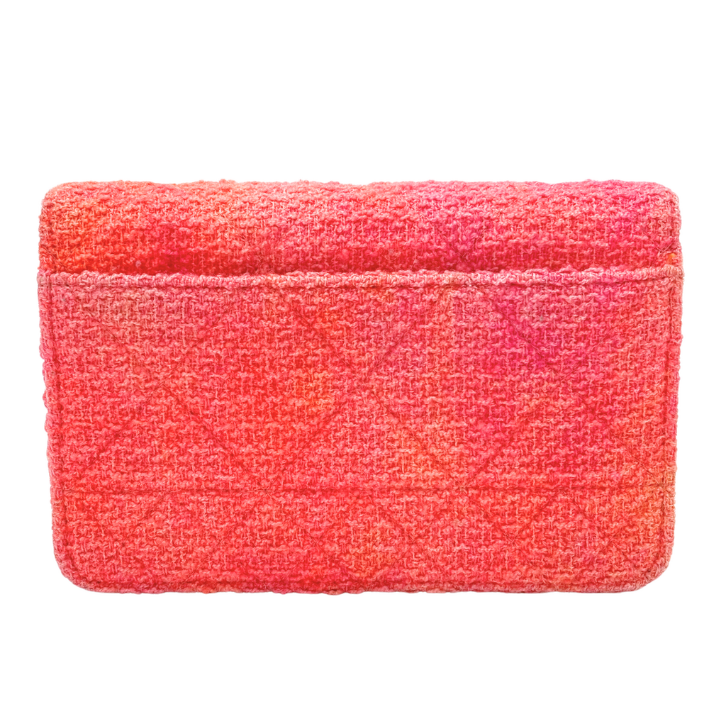 Chanel Tweed Pink Orange Ombre WOC (2021-2022)