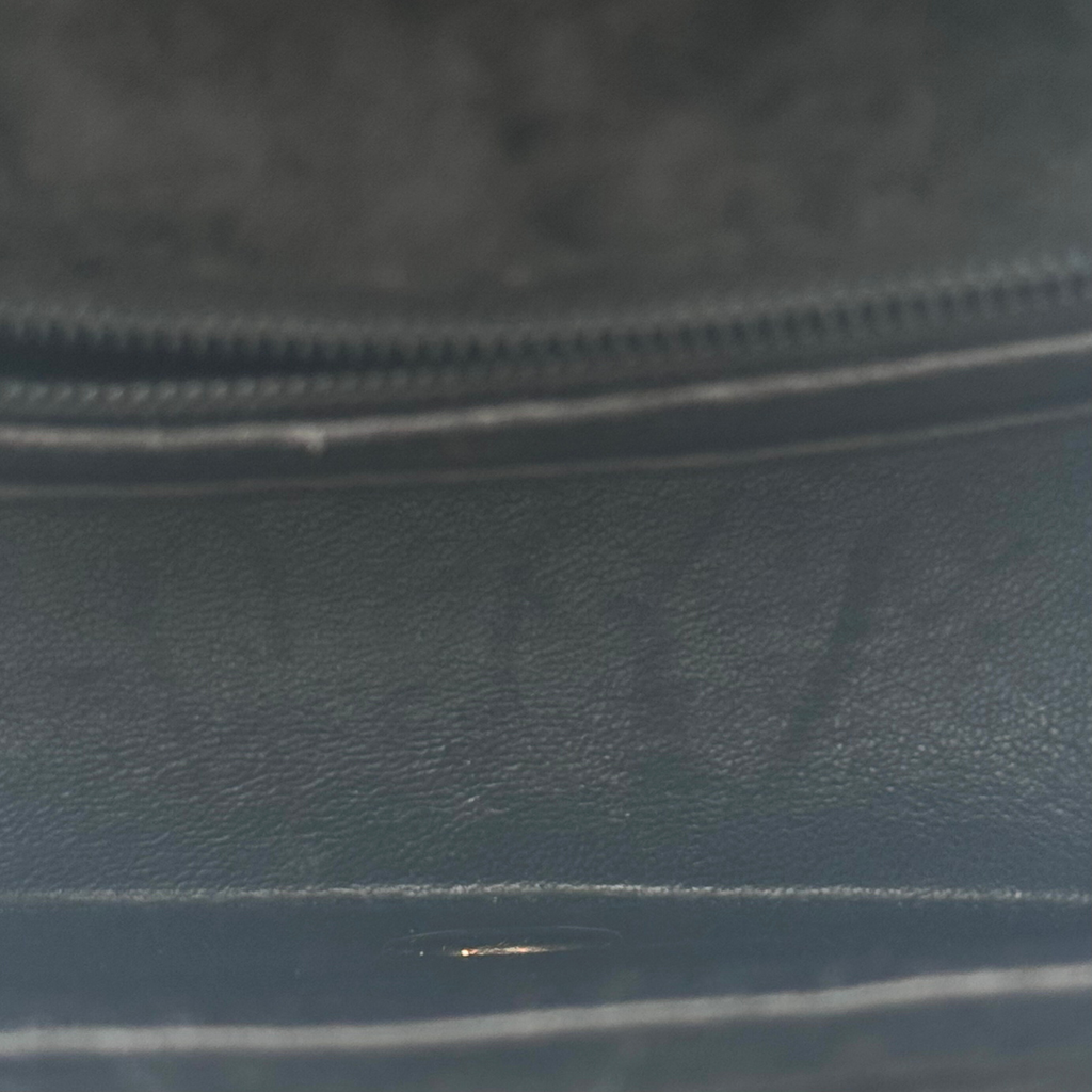 Chanel Black Chevron Suede Bijoux Chain Flap Bag (1991-1994)