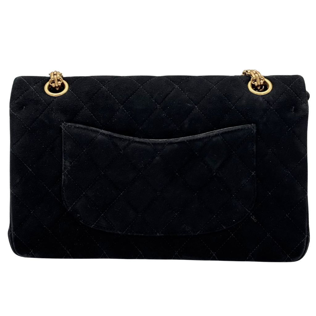 Chanel Black Suede Reissue Flap Bag