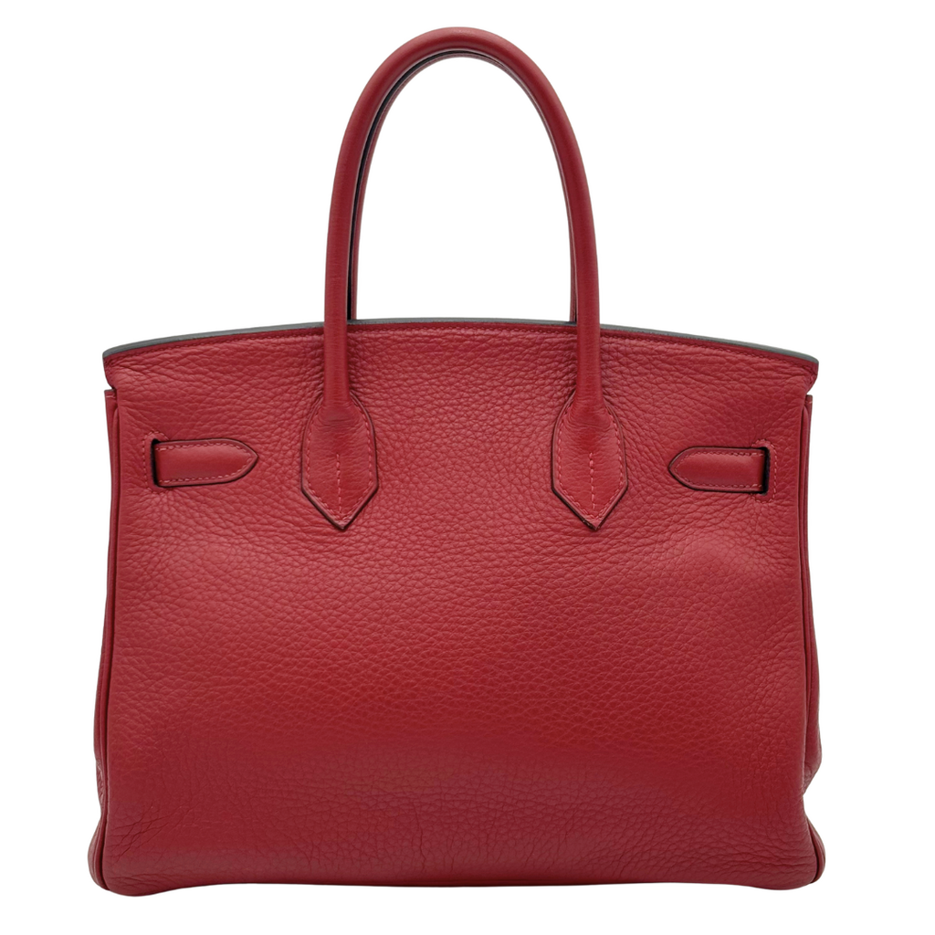 Hermès Birkin Rouge H Togo 30CM Gold HW (2004)