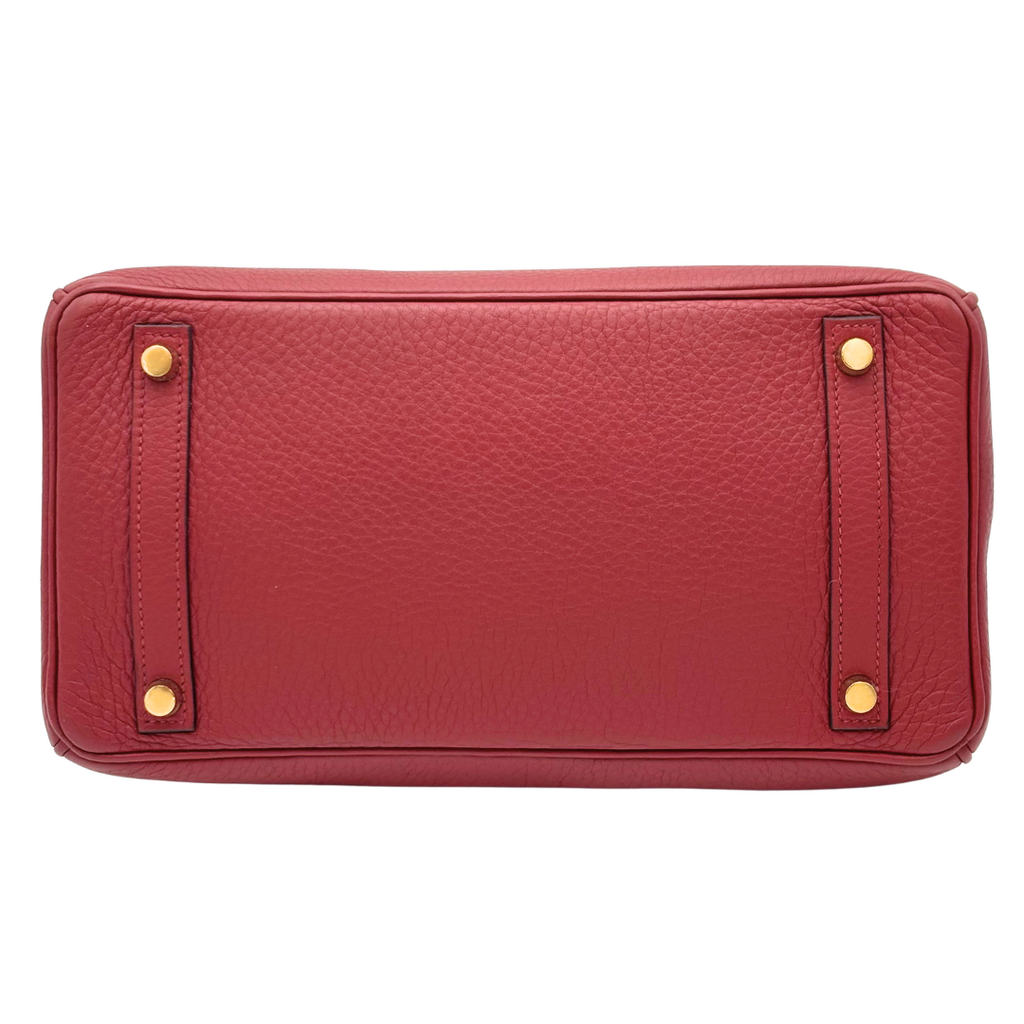 Hermès Birkin Rouge H Togo 30CM Gold HW (2004)