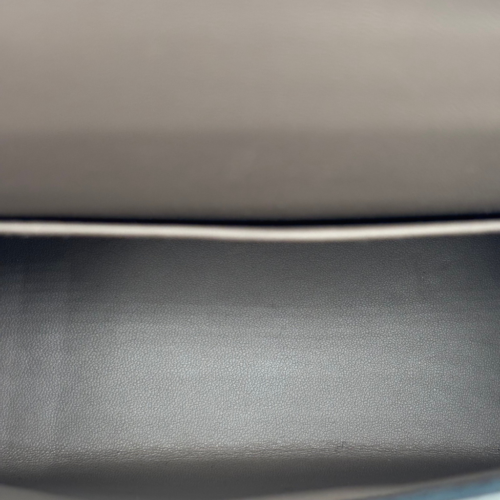 Hermès Kelly Etoupe & Black Epsom Mini Palladium HW (NEW)