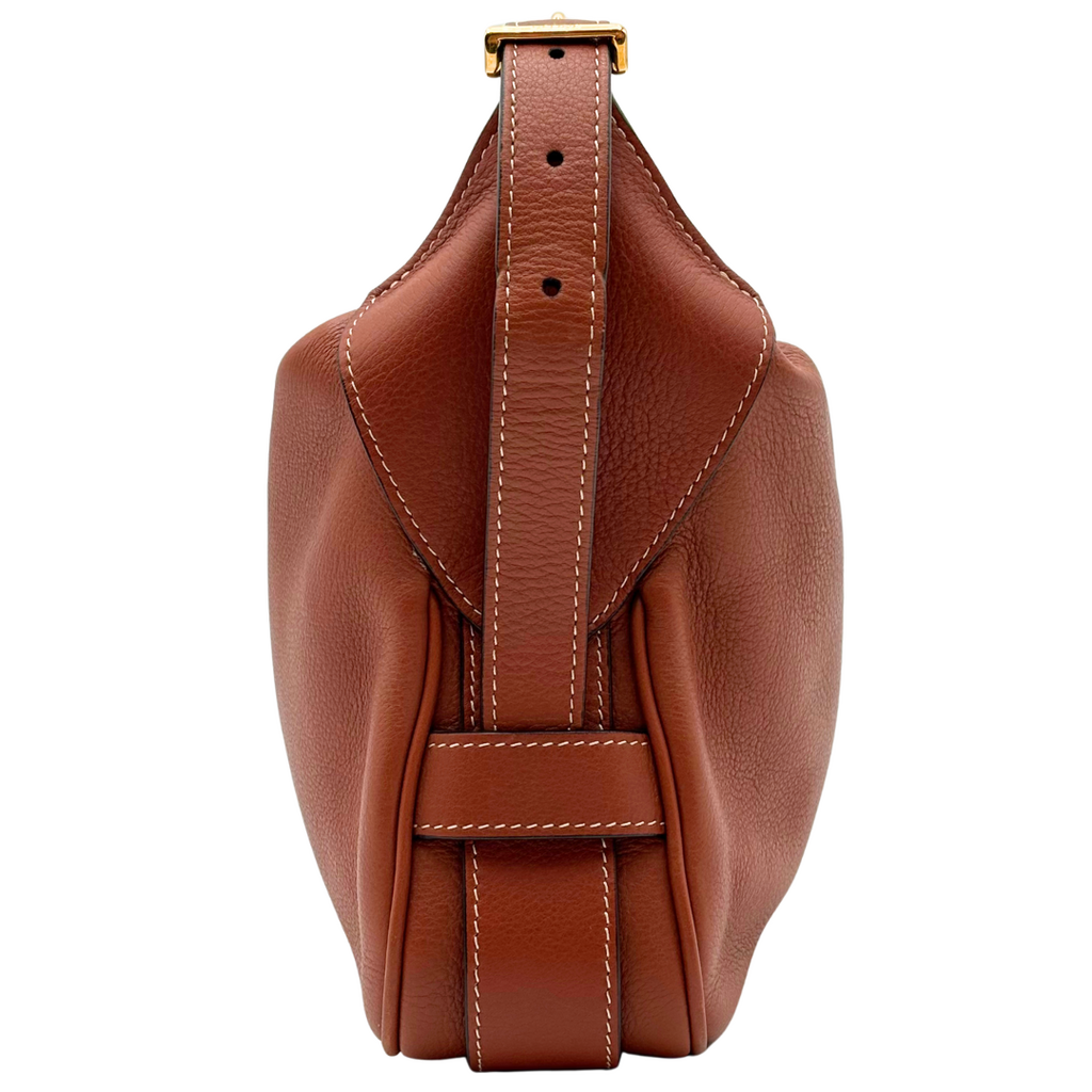 Celine Brown Romy Leather Handbag