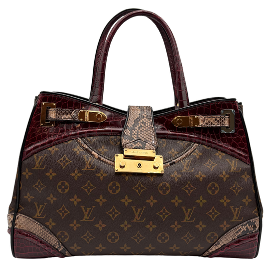 Louis Vuitton Python & Alligator Monogramissime Shopper GM