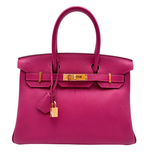 Hermès Birkin Tosca Togo 30CM Gold HW (2011)