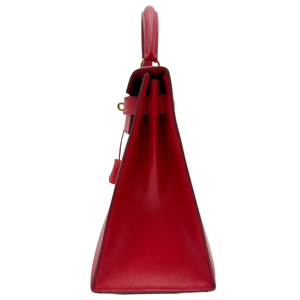 Hermès Kelly Red Boxcalf 28CM Gold HW (1996)