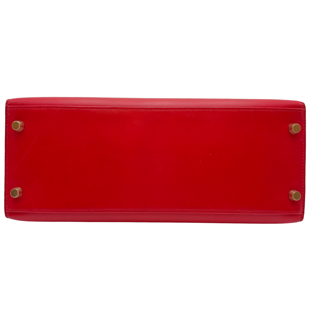 Hermès Kelly Red Boxcalf 28CM Gold HW (1996)