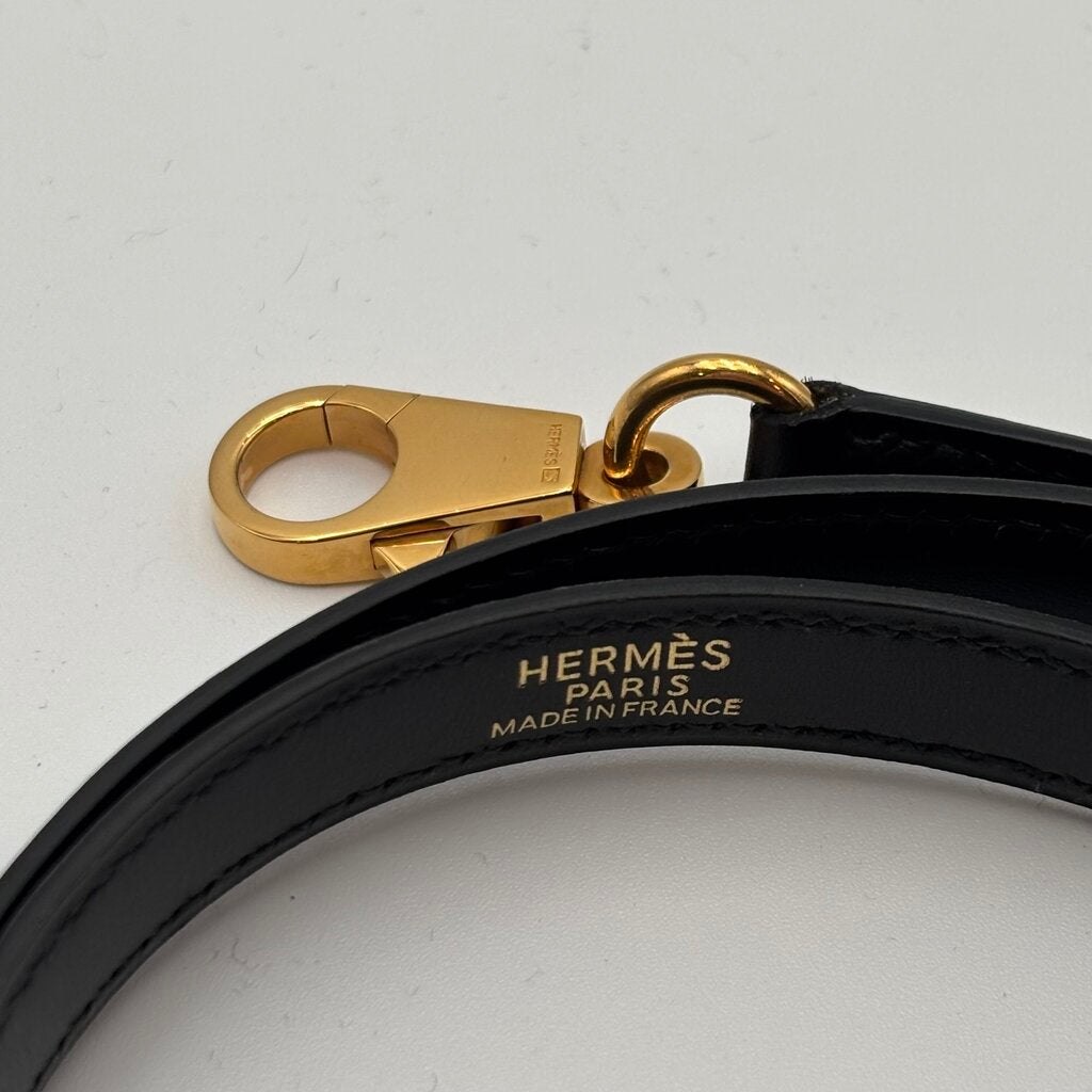 Hermès Kelly Black Box Calf 32CM Gold HW (1998)