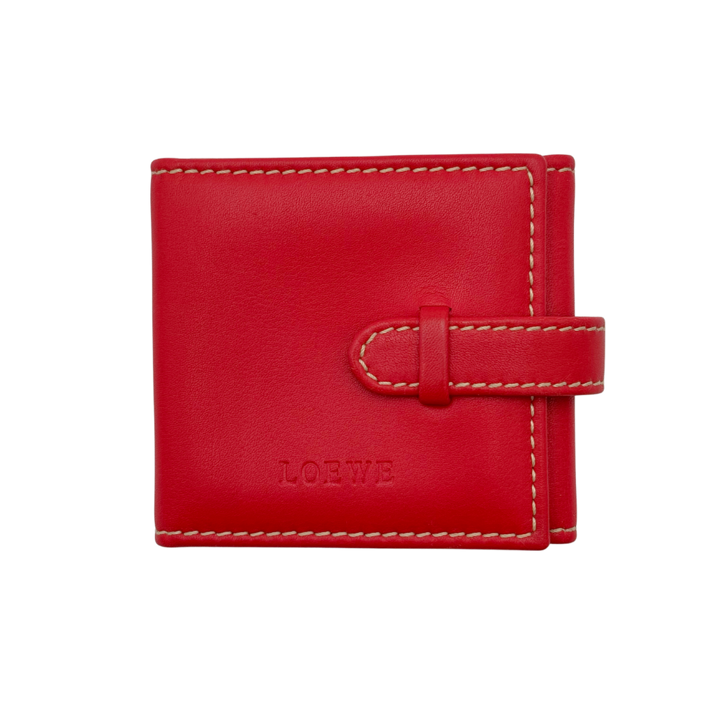 Loewe Red Trifold Photo Holder