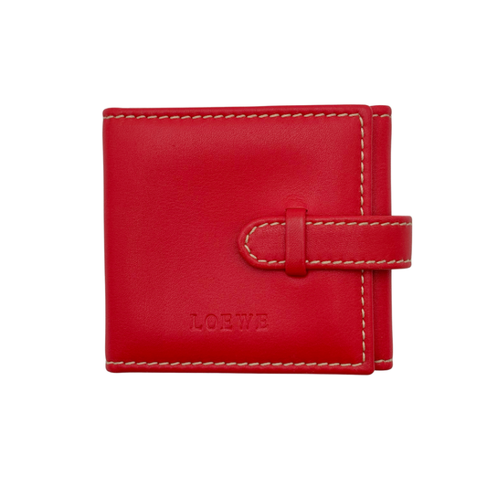 Loewe Red Trifold Photo Holder