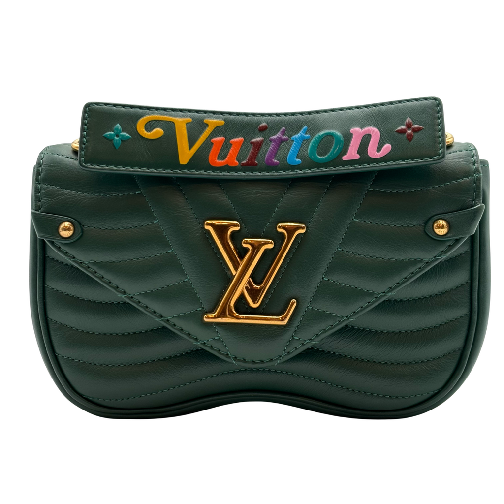 Louis Vuitton Forest Green New Wave Bag
