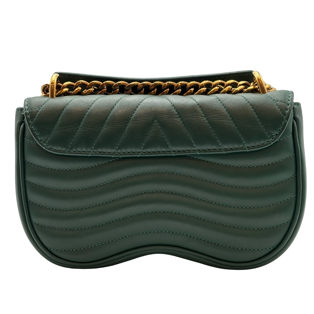 Louis Vuitton Forest Green New Wave Bag