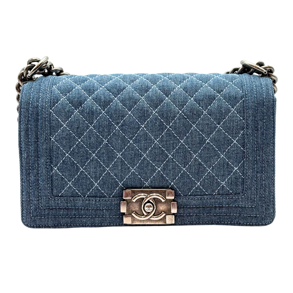 Chanel Denim Medium LeBoy (FULLSET)