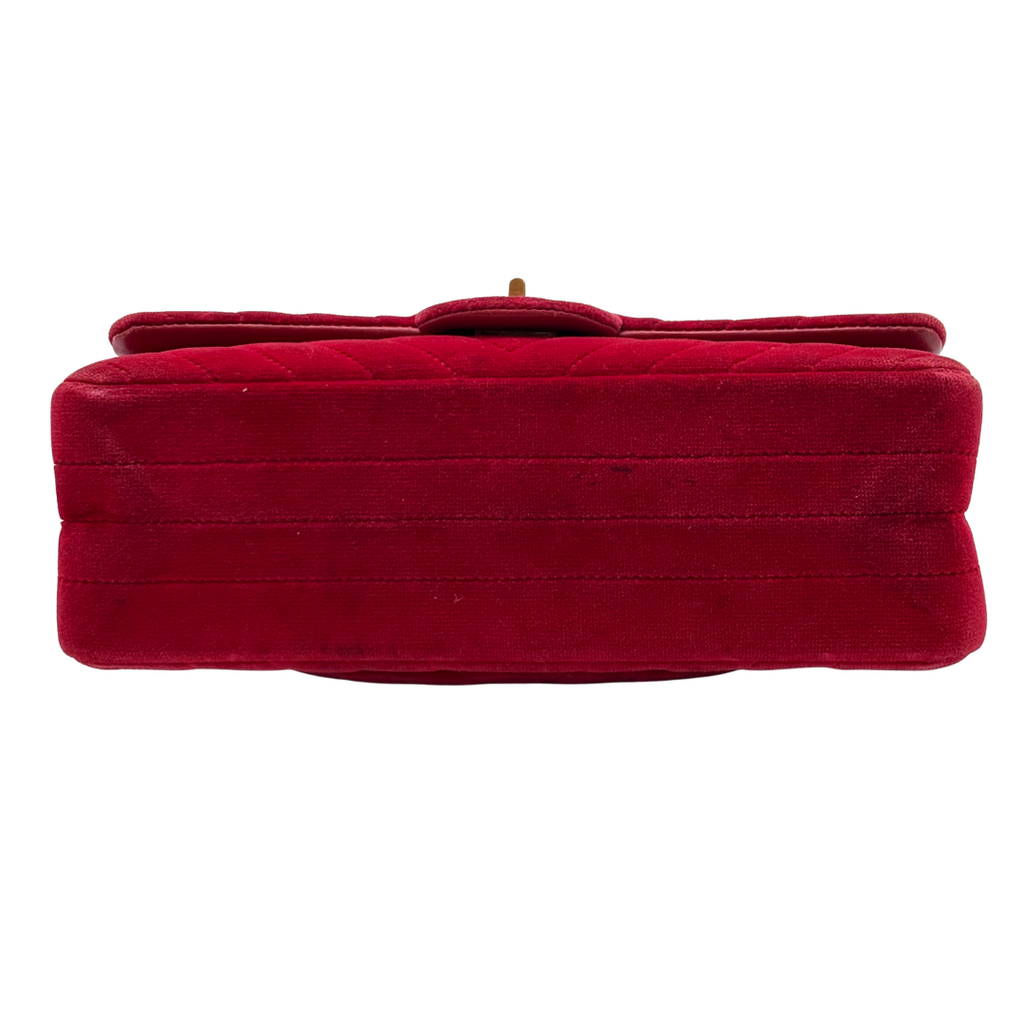Chanel Red Velvet 2.55 Reissue