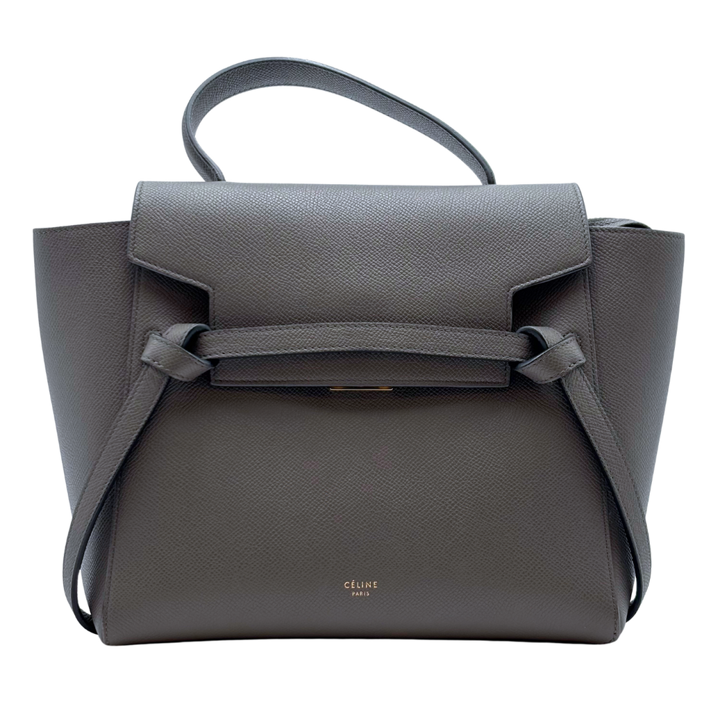 Celine Medium Grey Belt Bag