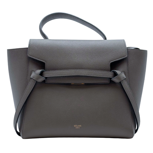 Celine Medium Grey Belt Bag