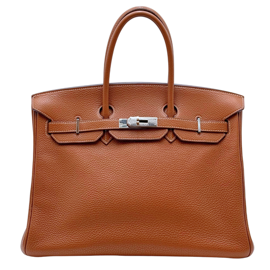 Hermès Birkin Gold Togo 35CM Palladium HW (2005)